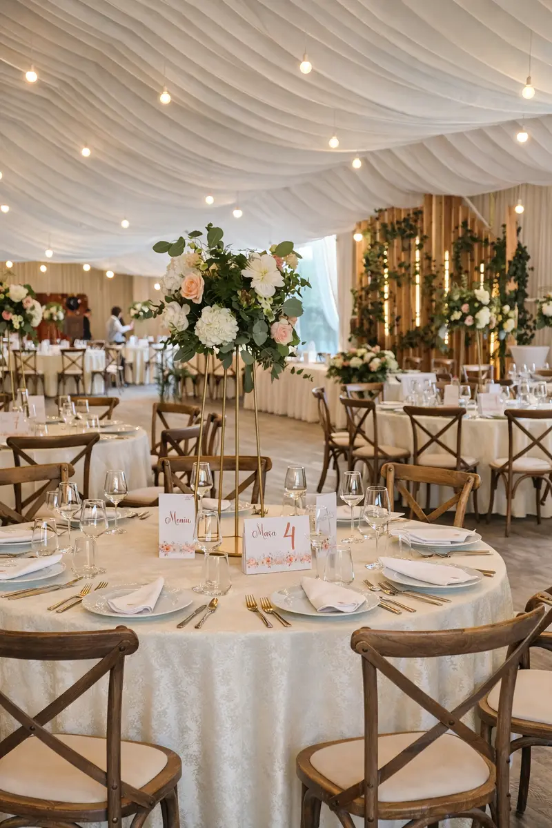 Evenimente sezoniere la Kron Event Center cu decorațiuni specifice anotimpurilor și peisaj montan brașovean